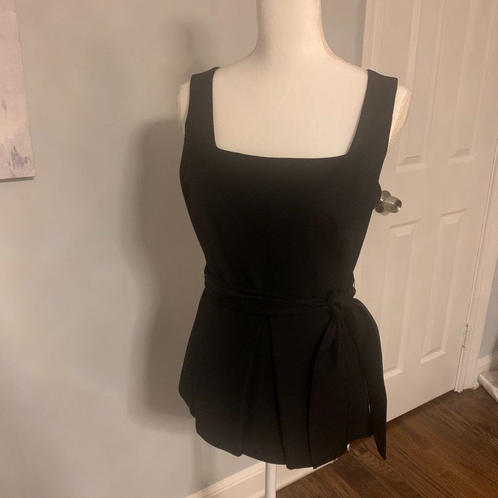 White House Black Market Peplum Top